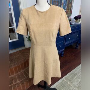 Faux Sueded Bagatelle Camel Color Dress Size Medium